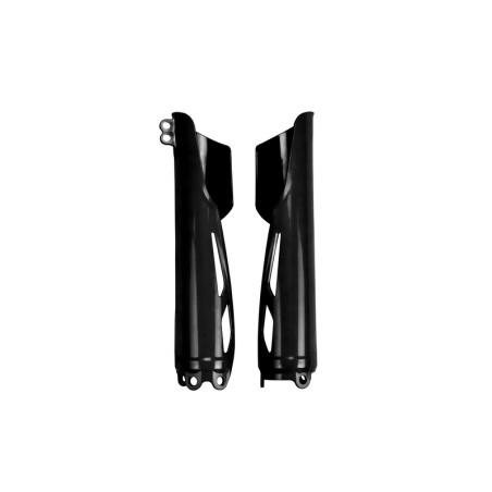 Protections de fourche UFO noires Honda CRF 250 / 450