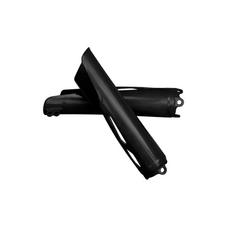 Protections de fourche UFO noires Honda CRF 250 / 450