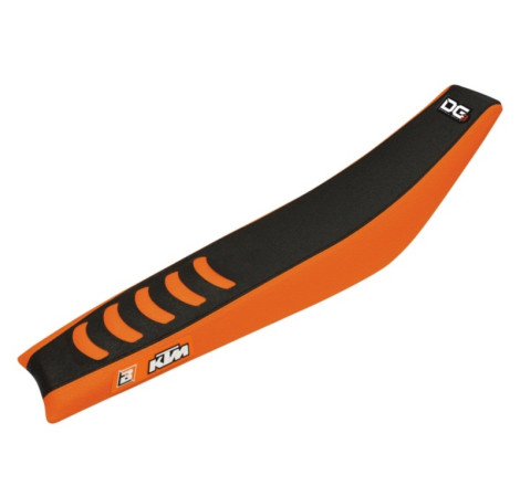 Housse de selle BLACKBIRD Double Grip 3 orange/noir 85 SX 2018 à 2024