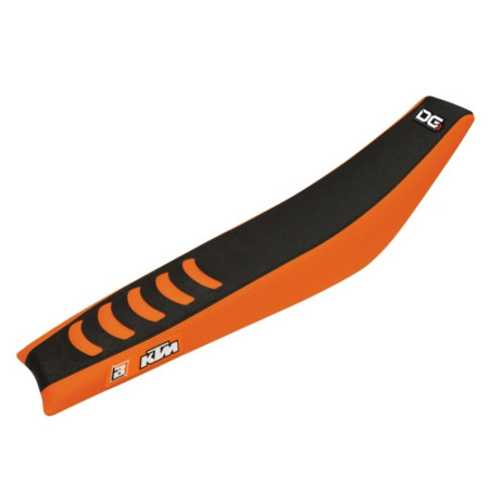 Housse de selle BLACKBIRD Double Grip 3 orange/noir 85 SX 2018 à 2024