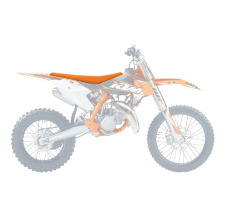 Housse de selle BLACKBIRD Pyramid orange 85 SX 2018 à 2024