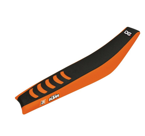 Housse de selle BLACKBIRD Double Grip 3 noir/orange 85 SX 2013 à 2017