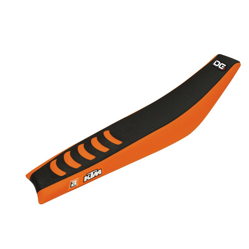 Housse de selle BLACKBIRD Double Grip 3 noir/orange 85 SX 2013 à 2017