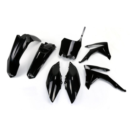 Kit plastiques UFO Noir pour Honda CRF 250 / 450