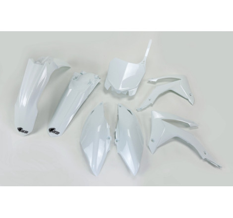Kit plastiques UFO Blanc pour Honda CRF 250 / 450