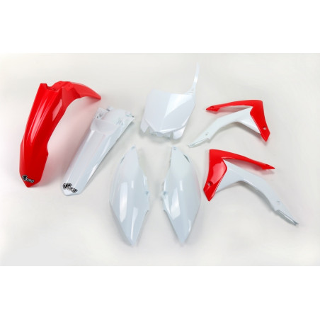 Kit plastiques UFO Rouge/Blanc (Couleur d’origine) pour Honda CRF 250 / 450