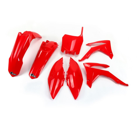 Kit plastiques UFO Rouge pour Honda CRF 250 / 450