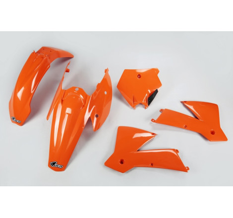 Kit plastiques UFO Orange pour KTM SX 125 / 250 – 2004