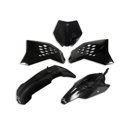Kit plastiques UFO Noir pour KTM 65 SX – 2012 à 2015