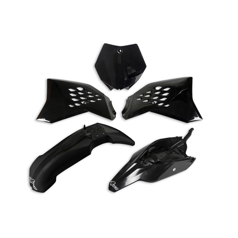 Kit plastiques UFO Noir pour KTM 65 SX – 2012 à 2015