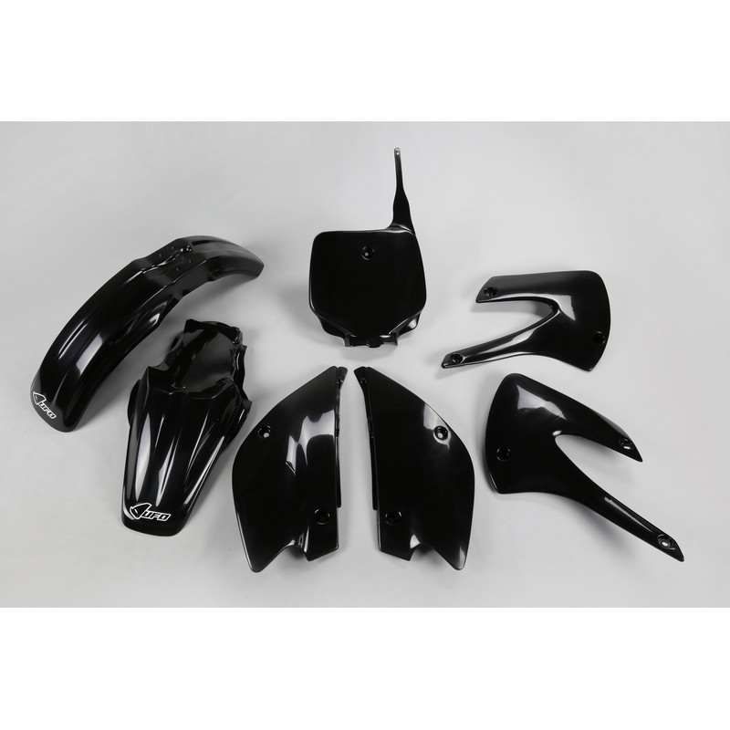 Kit plastiques UFO Noir pour Kawasaki KX 85 – 2001 à 2013