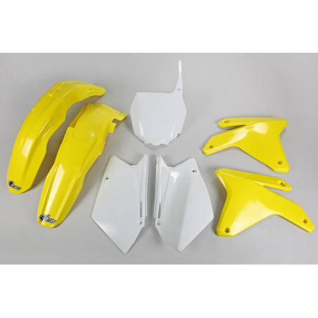 Kit plastiques UFO Jaune/Blanc pour Suzuki RM-Z 450 – 2005 à 2006