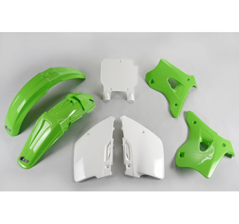 Kit plastiques UFO Vert pour Kawasaki KX 125 / 250 – 1994 à 1995