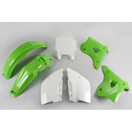 Kit plastiques UFO Vert pour Kawasaki KX 125 / 250 – 1994 à 1995