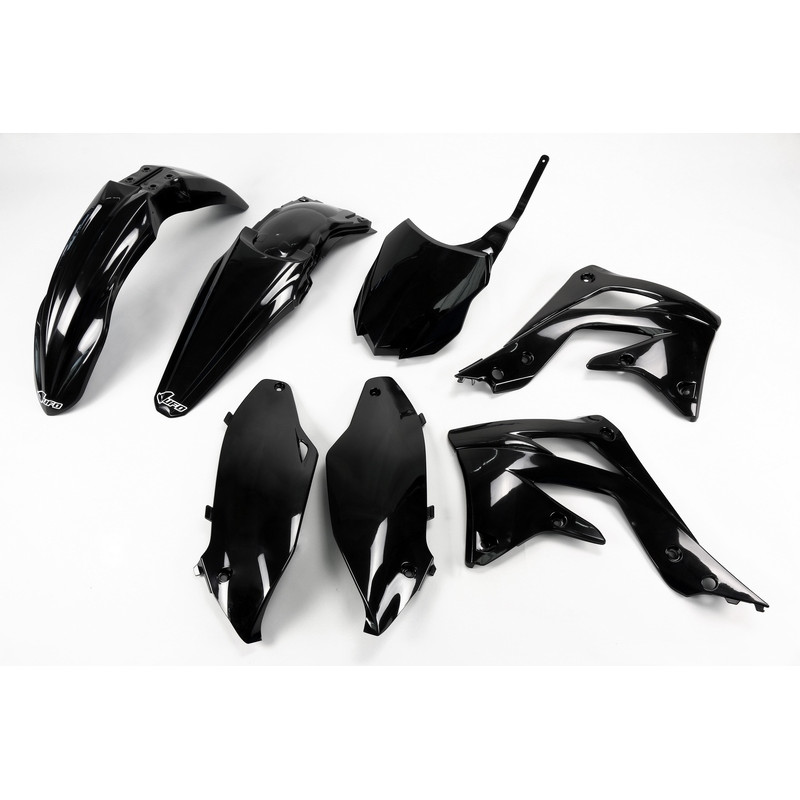 Kit plastiques UFO Noir pour Kawasaki KX-F 450 – 2013 à 2015