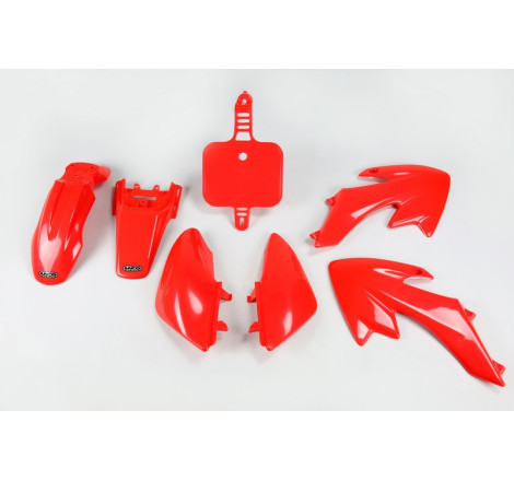 Kit plastiques UFO Rouge pour Honda CRF 50 – 2004 à 2025