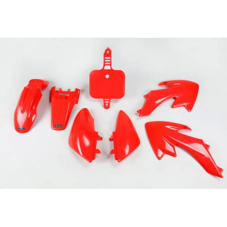 Kit plastiques UFO Rouge pour Honda CRF 50 – 2004 à 2025