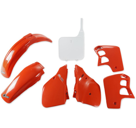 Kit plastiques UFO Rouge pour Honda CR 500 – 1989 à 1990