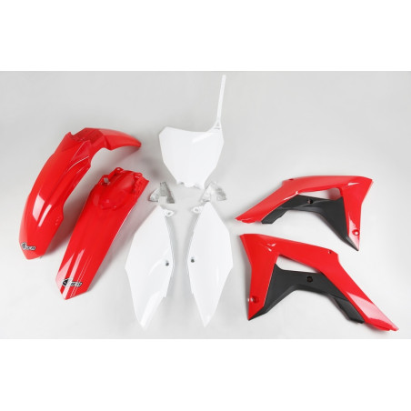 Kit plastiques UFO Rouge/Noir/Blanc pour Honda CRF 250 / 450