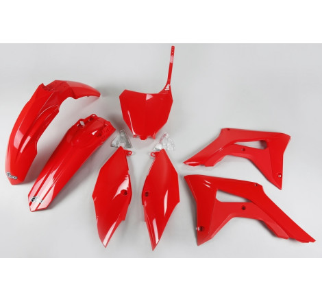 Kit plastiques UFO Rouge pour Honda CRF 250 / 450