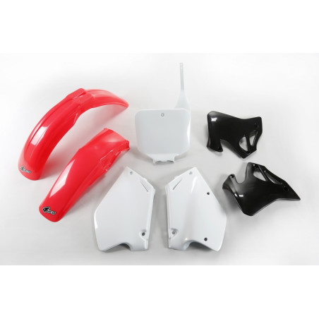 Kit plastiques UFO Rouge/Noir/Blanc pour Honda CR 125 / 250