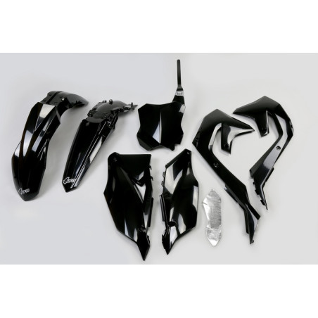 Kit plastiques UFO Noir pour Kawasaki KX-F 250 / 450