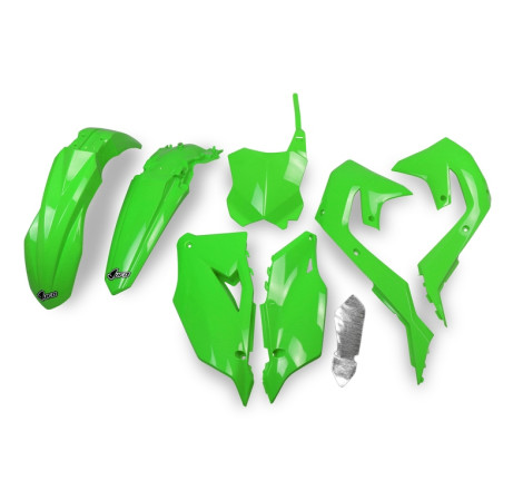 Kit plastiques UFO Couleur Origine pour Kawasaki KX-F 250 / 450