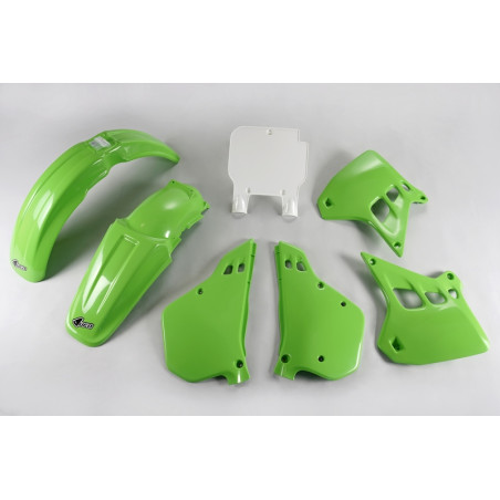 Kit plastiques UFO Vert pour Kawasaki KX 250 – 1990 à 1991