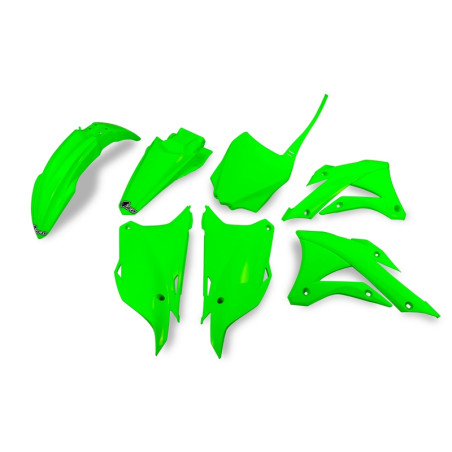 Kit plastiques UFO Vert Fluo pour Kawasaki KX 85 – 2014 à 2024