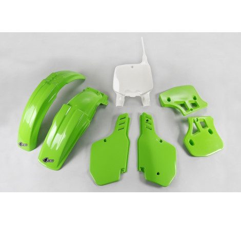 Kit plastiques UFO Vert pour Kawasaki KX 500 – 1989 à 2003