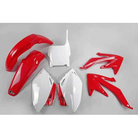 Kit plastiques UFO Rouge/Blanc pour Honda CRF 450 – 2007
