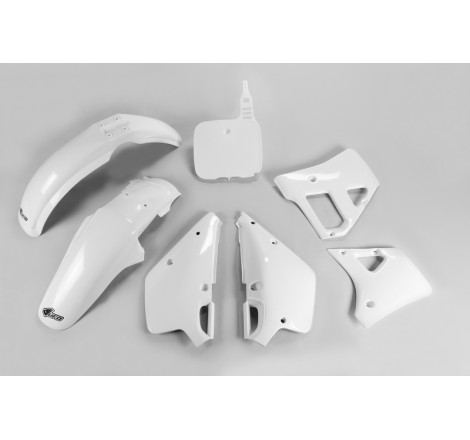 Kit plastiques UFO Blanc pour Yamaha YZ 125 – 1991