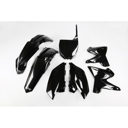Kit plastiques UFO Restylé Noir pour Yamaha YZ 125 / 250 – 2002 à 2013