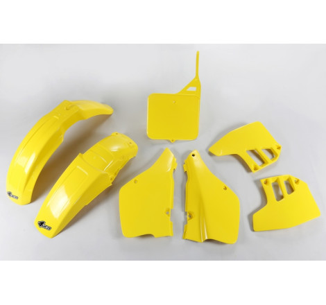 Kit plastiques UFO Jaune pour Suzuki RM 250 – 1989 à 1991