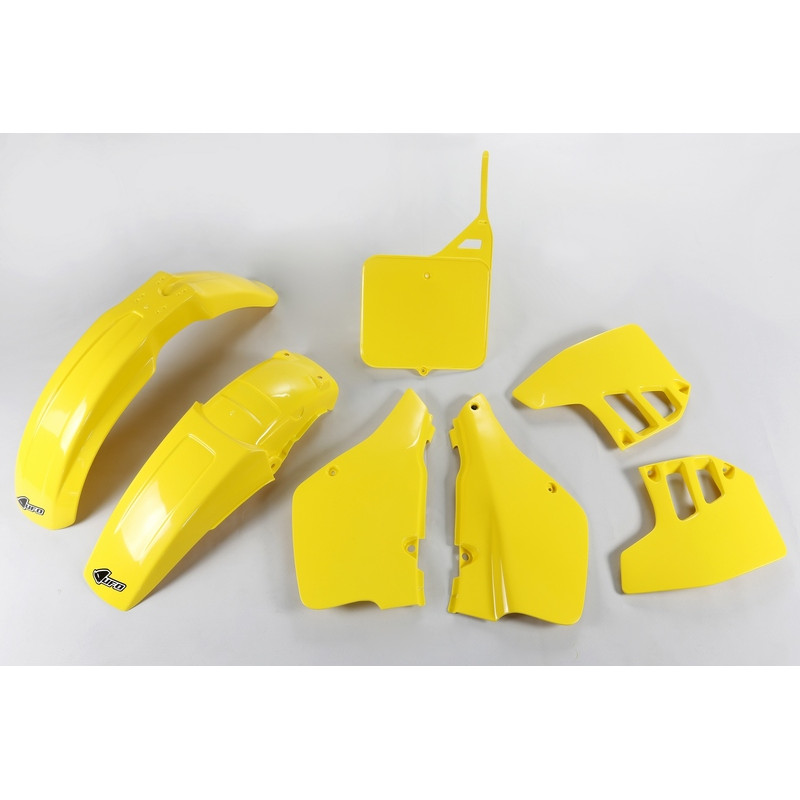 Kit plastiques UFO Jaune pour Suzuki RM 250 – 1989 à 1991