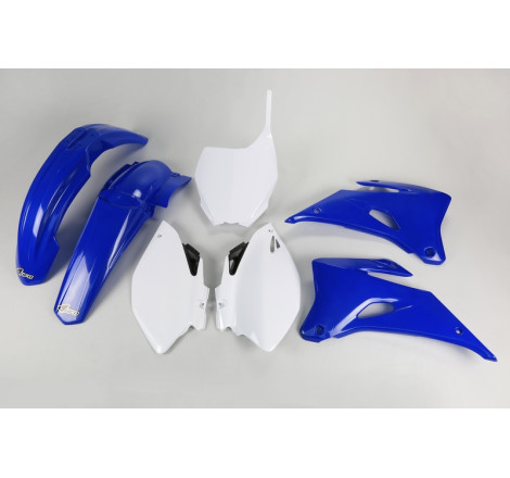 Kit plastiques UFO Bleu/Blanc pour Yamaha YZ-F 250 / 450 – 2006 à 2009