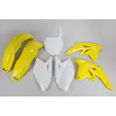Kit plastiques UFO Jaune/Blanc pour Suzuki RM-Z 250 – 2007 à 2009