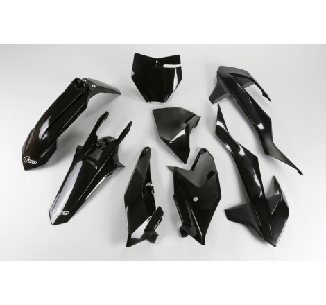 Kit plastiques UFO Noir pour KTM 85 SX – 2018 à 2024