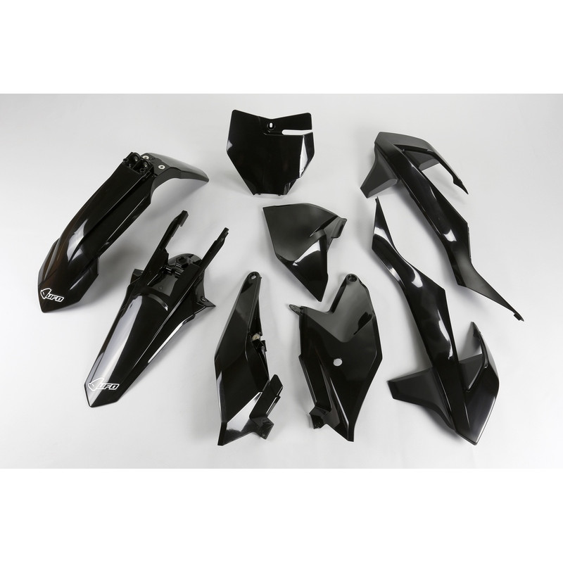 Kit plastiques UFO Noir pour KTM 85 SX – 2018 à 2024