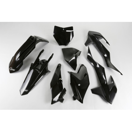 Kit plastiques UFO Noir pour KTM 85 SX – 2018 à 2024
