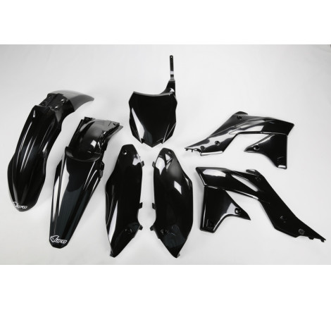 Kit plastiques UFO Noir pour Kawasaki KX-F 250 – 2013 à 2016