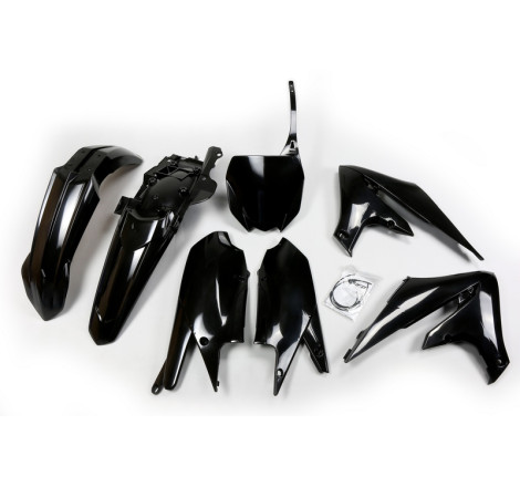 Kit plastiques UFO Noir pour Yamaha YZ-F 250 / 450