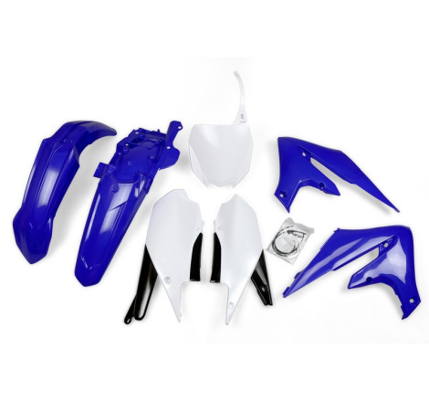 Kit plastiques UFO Bleu/Blanc pour Yamaha YZ-F 250 / 450
