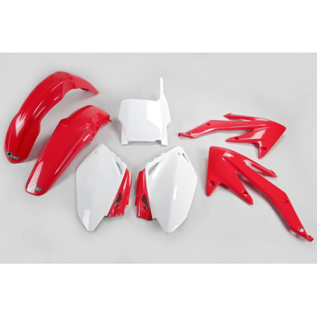 Kit plastiques UFO Rouge/Blanc pour Honda CRF 450 – 2005 à 2006
