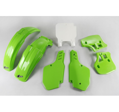 Kit plastiques UFO Vert pour Kawasaki KX 500 – 1993 à 1995