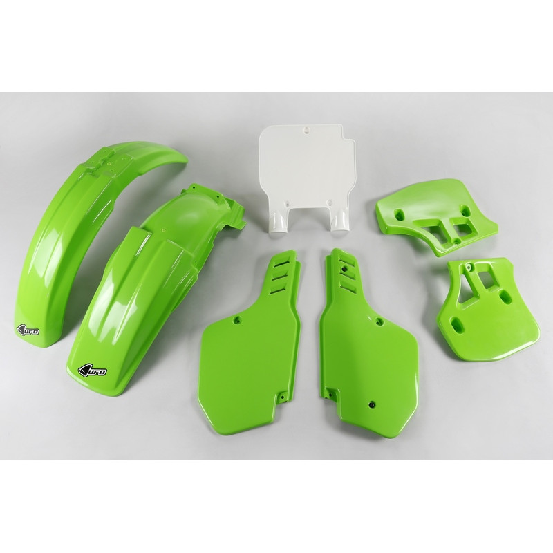 Kit plastiques UFO Vert pour Kawasaki KX 500 – 1993 à 1995