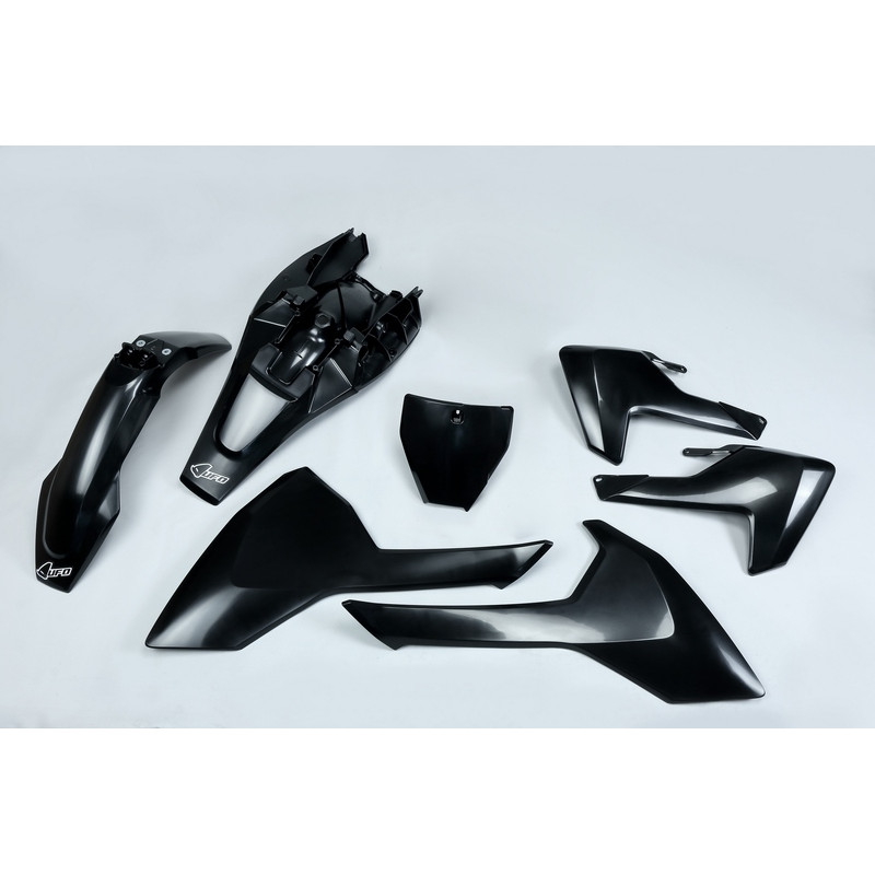 Kit plastiques UFO Noir pour Husqvarna TC 85 – 2018 à 2024