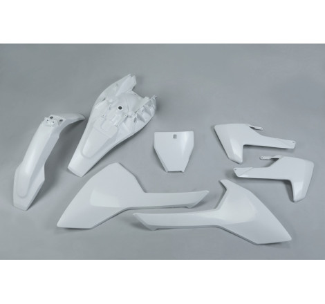 Kit plastiques UFO Blanc pour Husqvarna TC 85 – 2018 à 2024