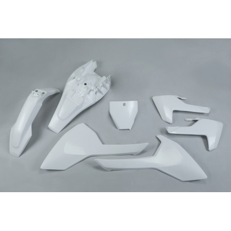 Kit plastiques UFO Blanc pour Husqvarna TC 85 – 2018 à 2024