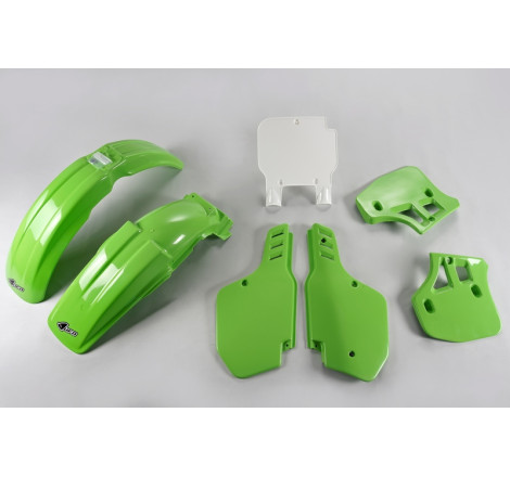 Kit plastiques UFO Vert pour Kawasaki KX 250 – 1989